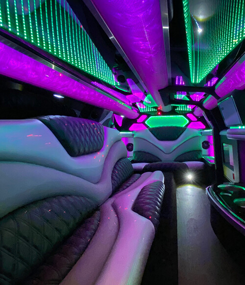 Limousines with incredible interiors